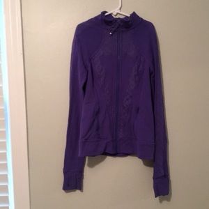 Purple Athletic jacket